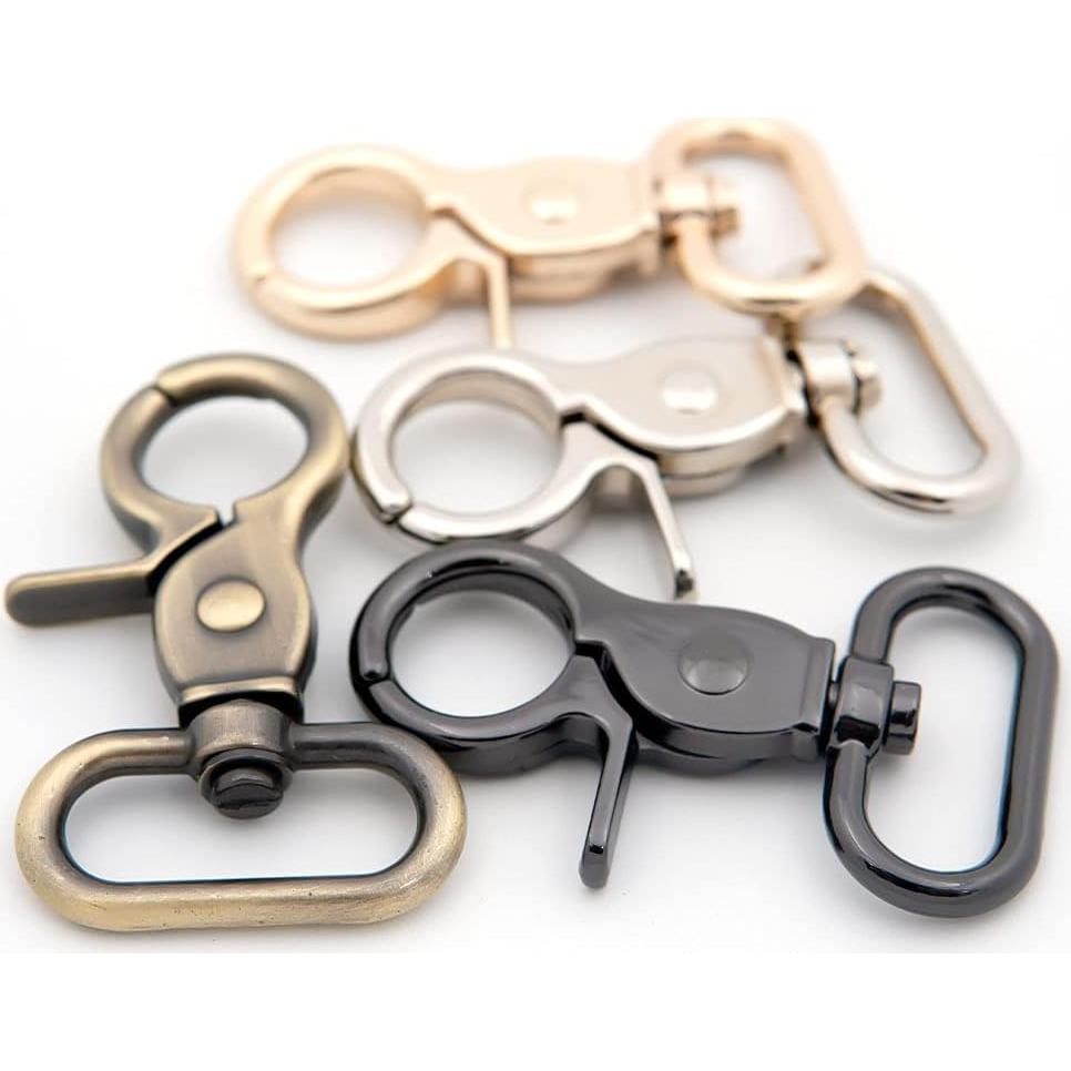 Ganchos de Disparo Metalizados Loosco - 6 Piezas 2.54 cm