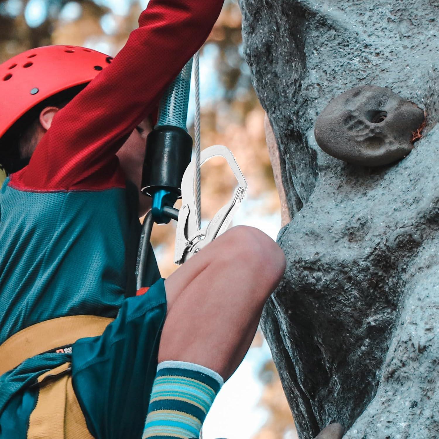 Gancho de Seguridad DOITOOL de Acero Aleado 22cm con Bloqueo