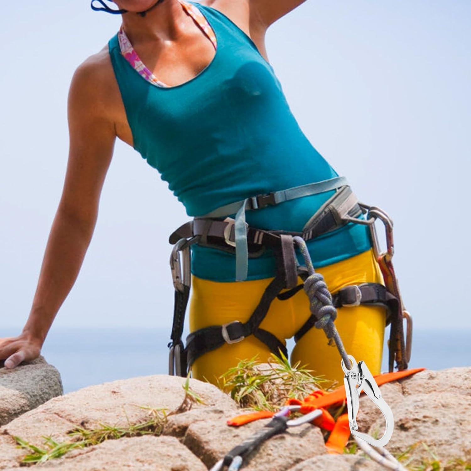 Gancho de Seguridad DOITOOL de Acero Aleado 22cm con Bloqueo