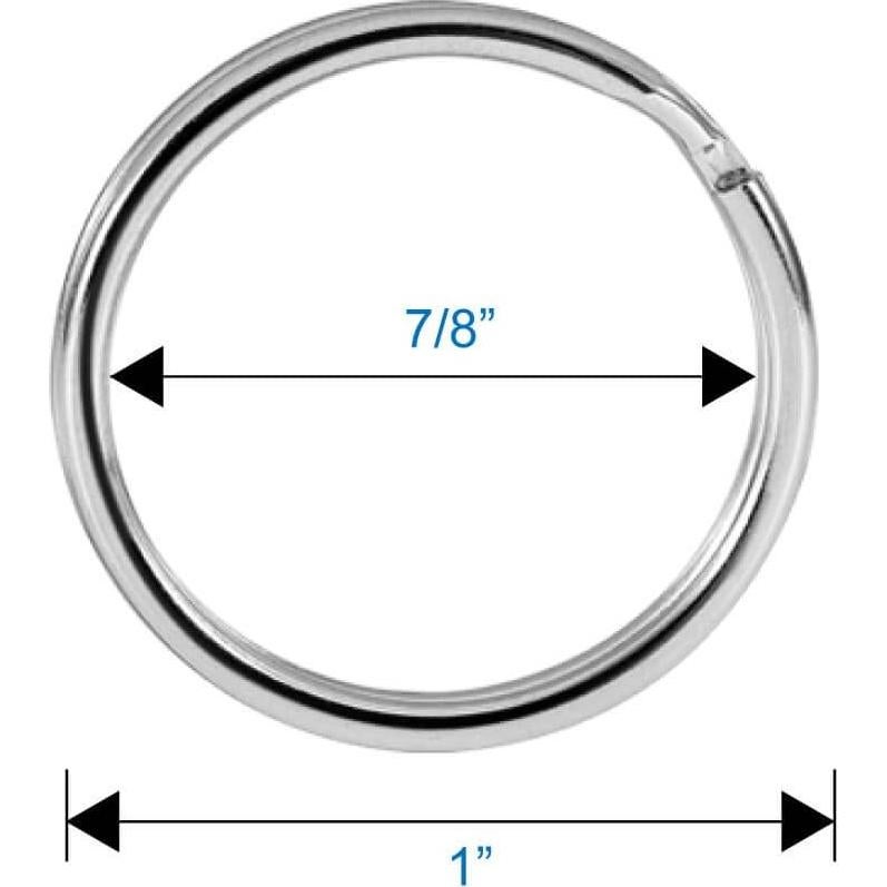 Kit 150 Pcs Ganchos Giratorios y Anillos Selizo para Manualidades