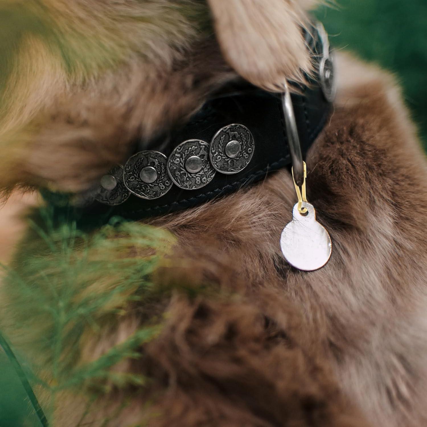 Ganchos de Lanyard PATIKIL 200 Pcs Acero Inoxidable 16mm Negro