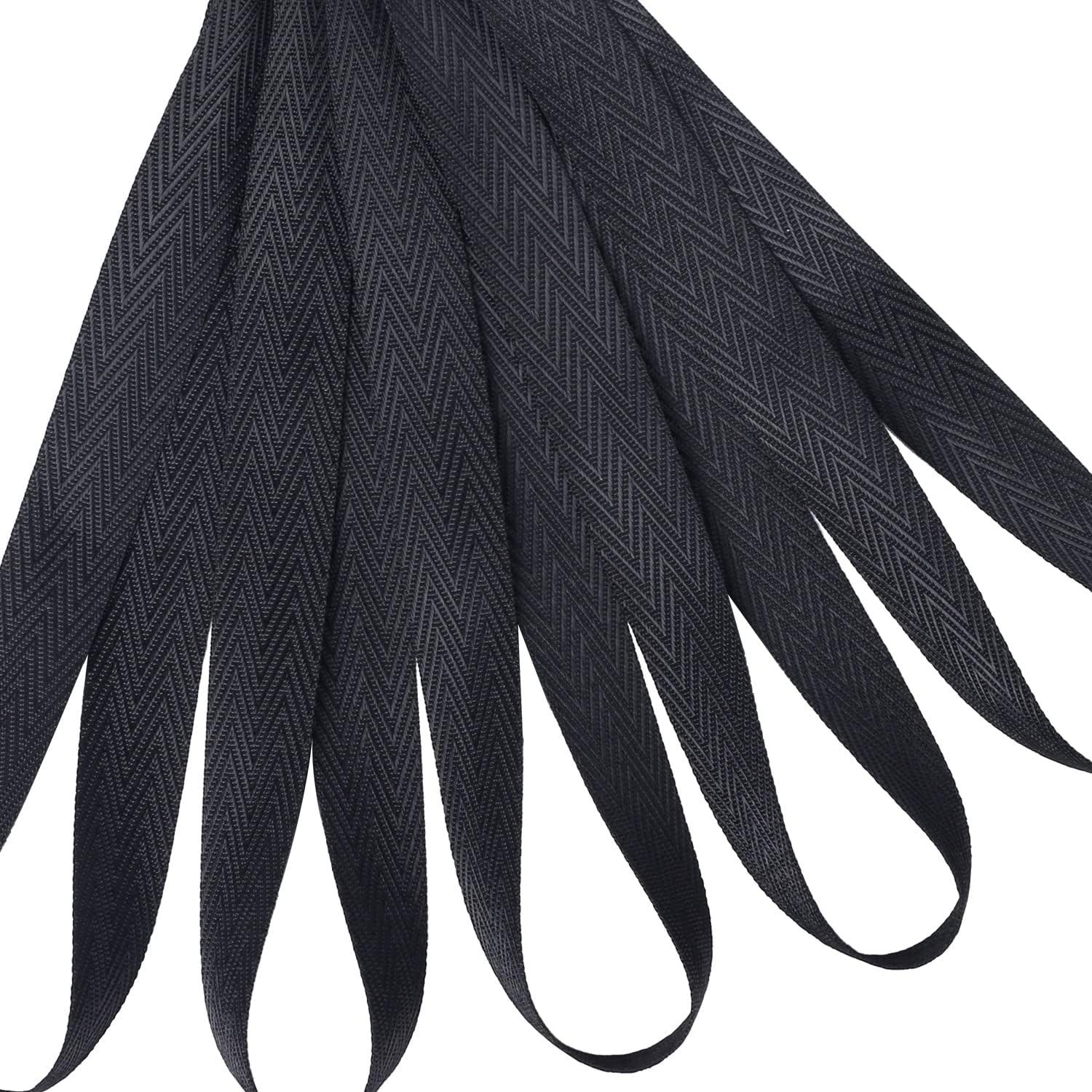 Cintas Negras para Identificación YOUOWO - 5 Pcs 53 cm