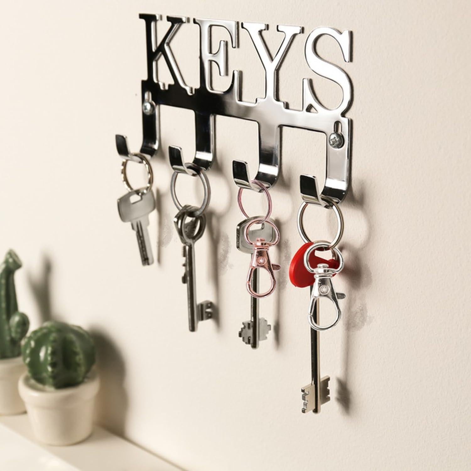 100 Ganchos de Clip para Llaveros Motroce, Cierre de Langosta, 7 Colores