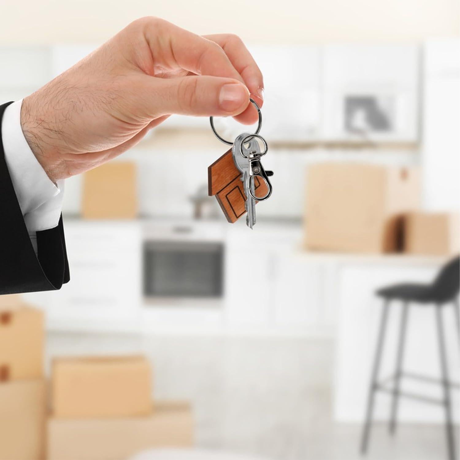 100 Ganchos de Clip para Llaveros Motroce, Cierre de Langosta, 7 Colores