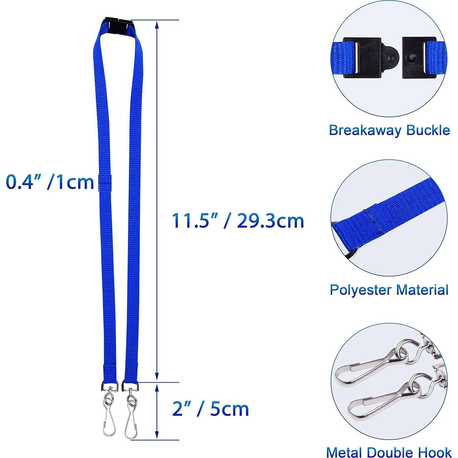 Cinta para Mascarilla Wisdompro 5 Piezas con Hebilla Azul