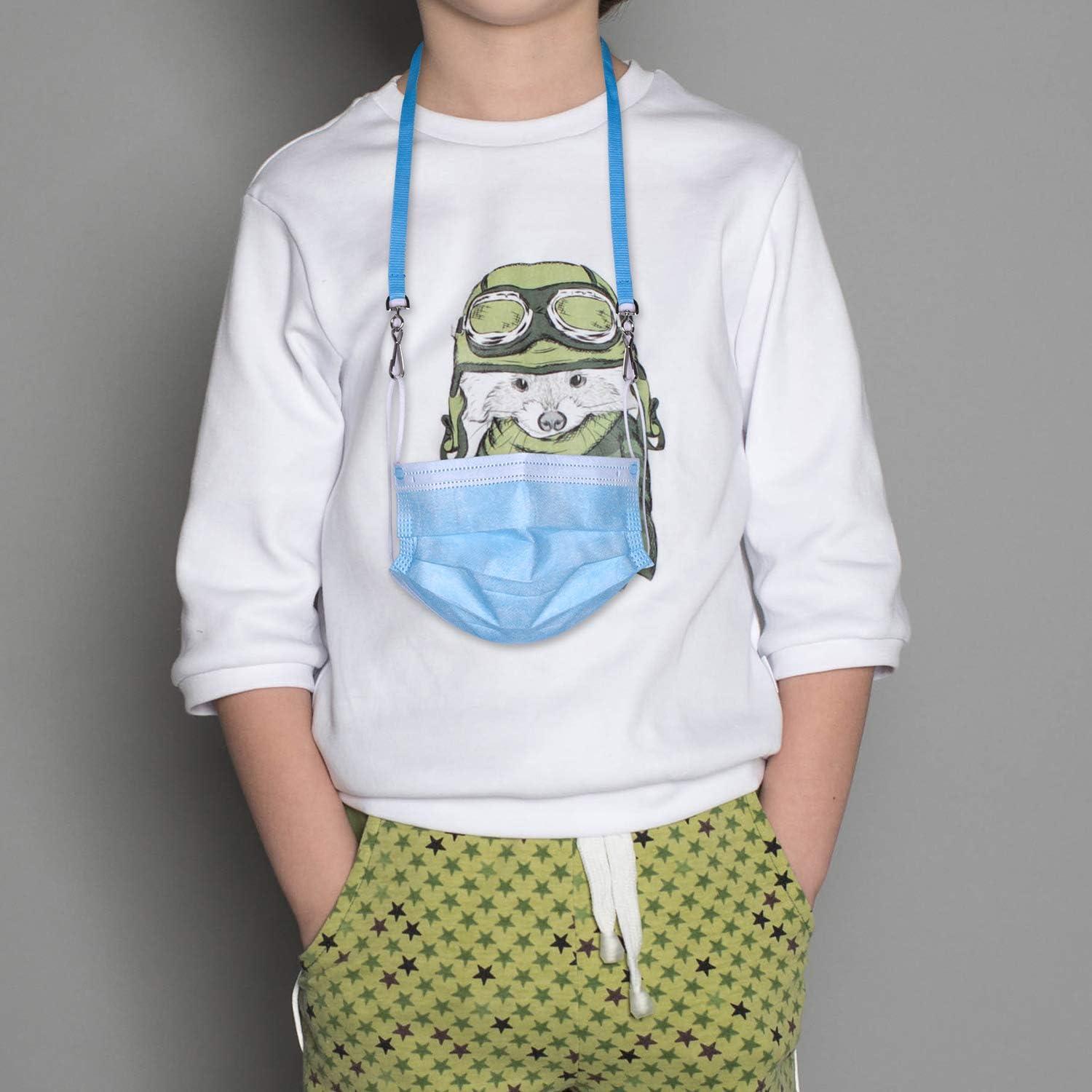 Cinta para Mascarilla Wisdompro 5 Piezas con Hebilla Azul