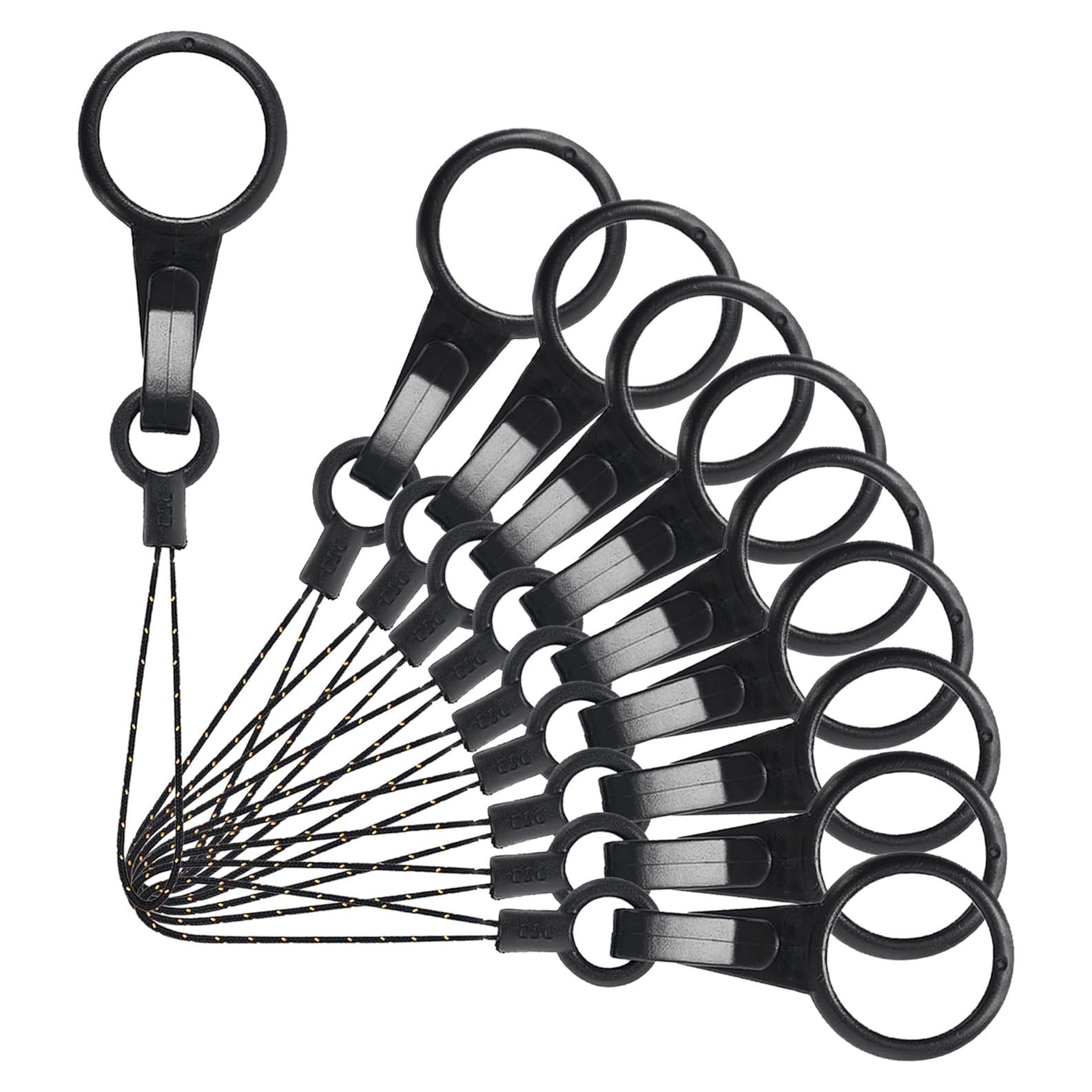 Cintas para el Cuello YOUOWO 10 Pcs con Anillo de Dedo