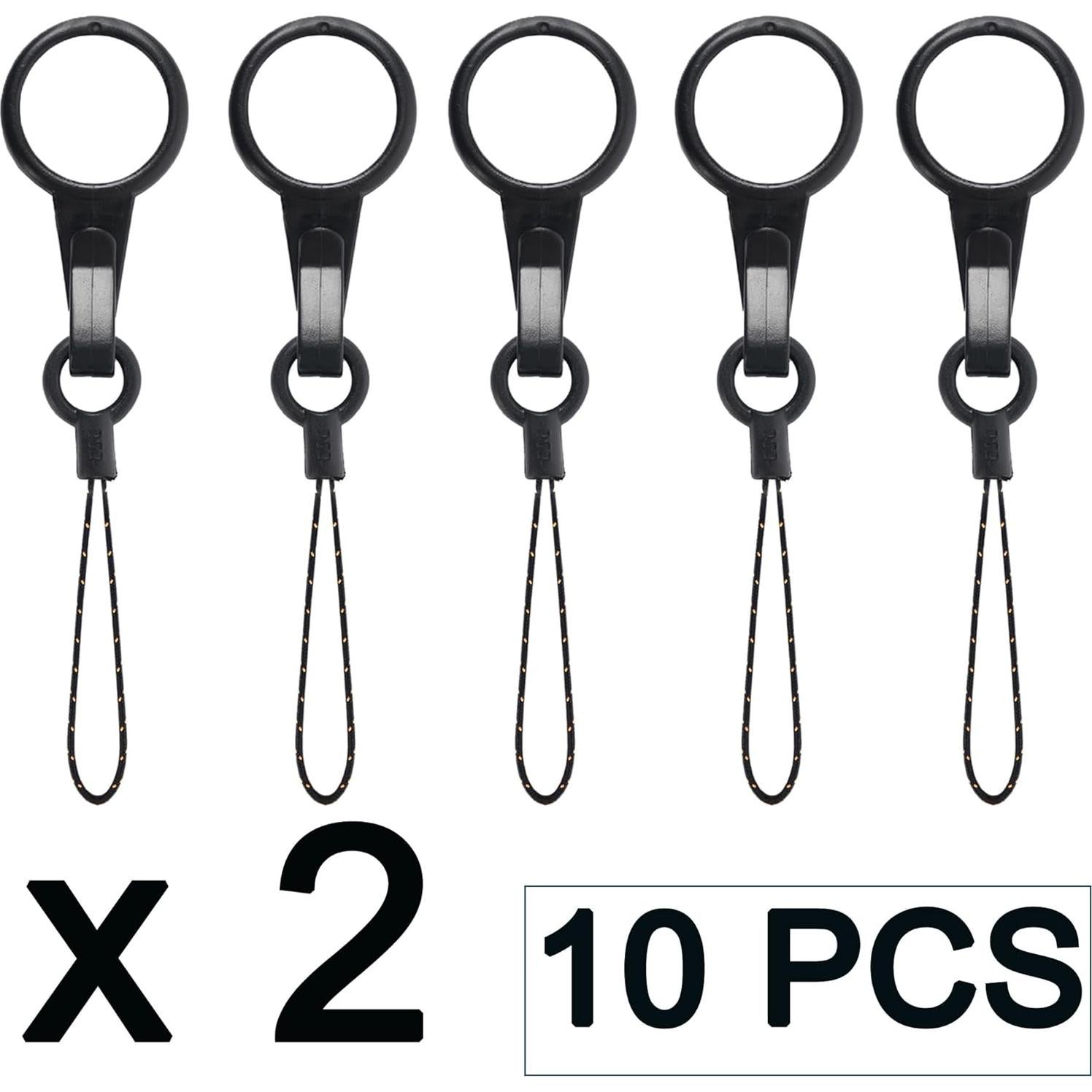 Cintas para el Cuello YOUOWO 10 Pcs con Anillo de Dedo