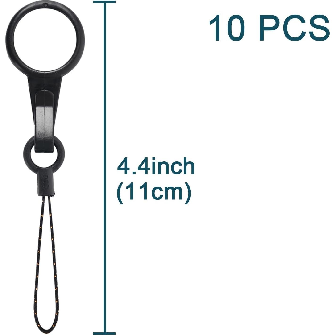 Cintas para el Cuello YOUOWO 10 Pcs con Anillo de Dedo