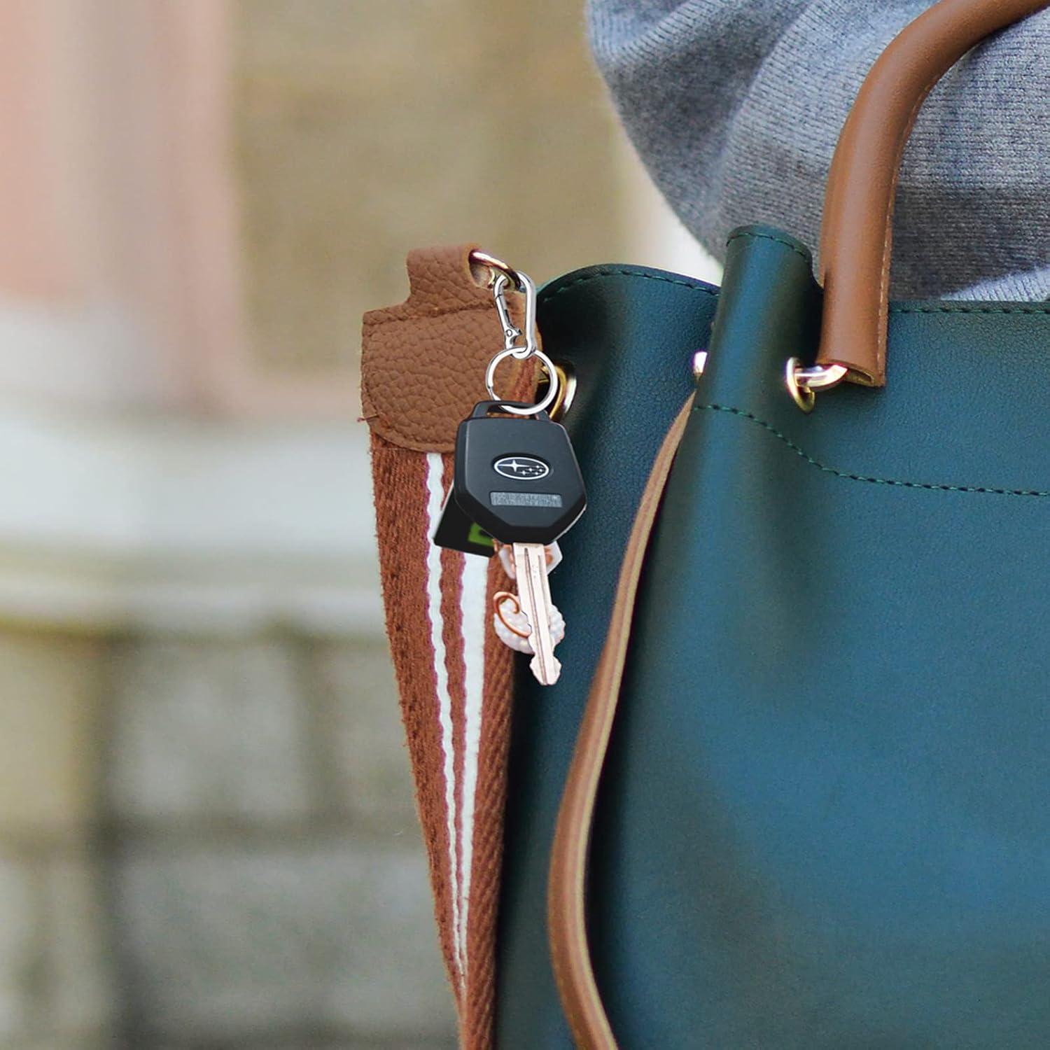 Soporte de Llavero de Metal Geeice - Mosquetón Resistente 2 Pzas