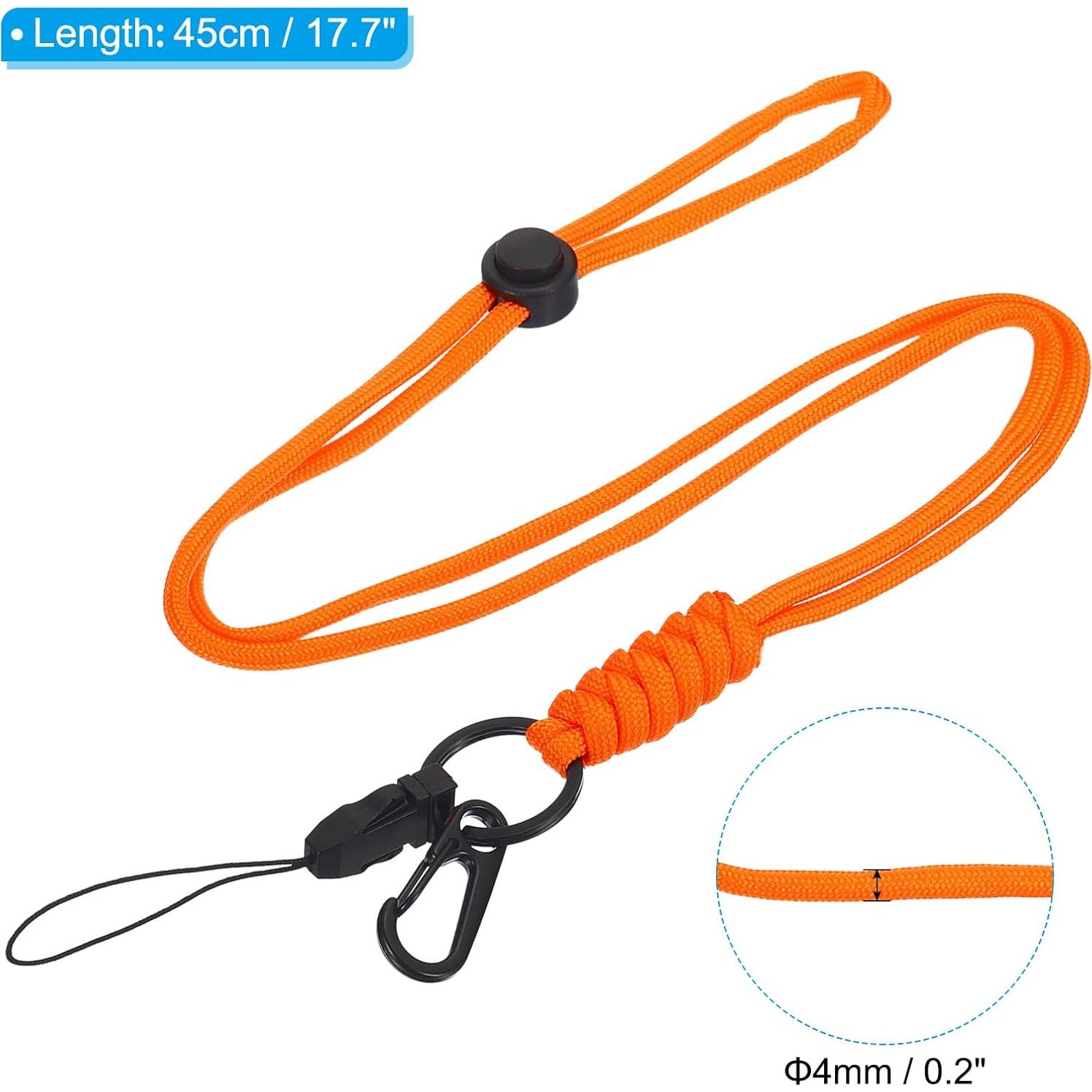 Cinturón de Cuello PATIKIL Naranja Ajustable 45x0.4cm