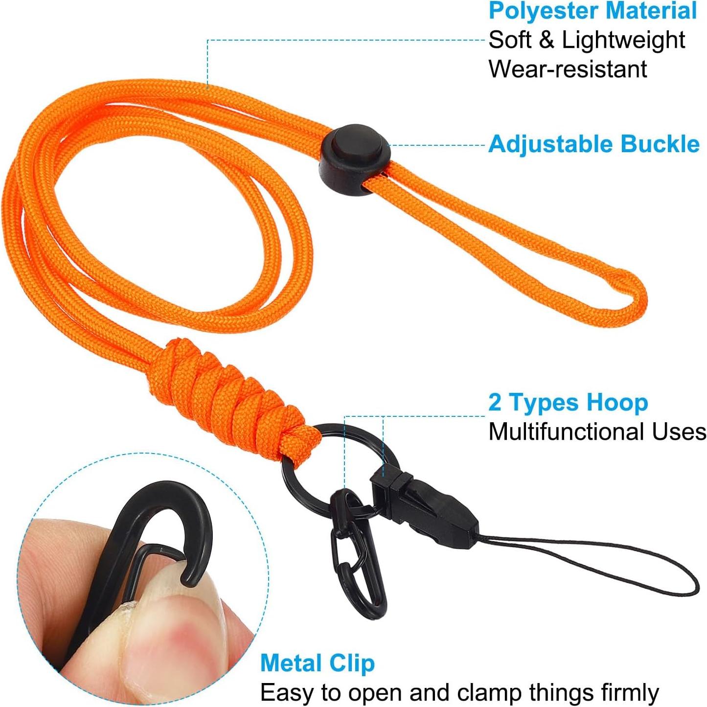 Cinturón de Cuello PATIKIL Naranja Ajustable 45x0.4cm