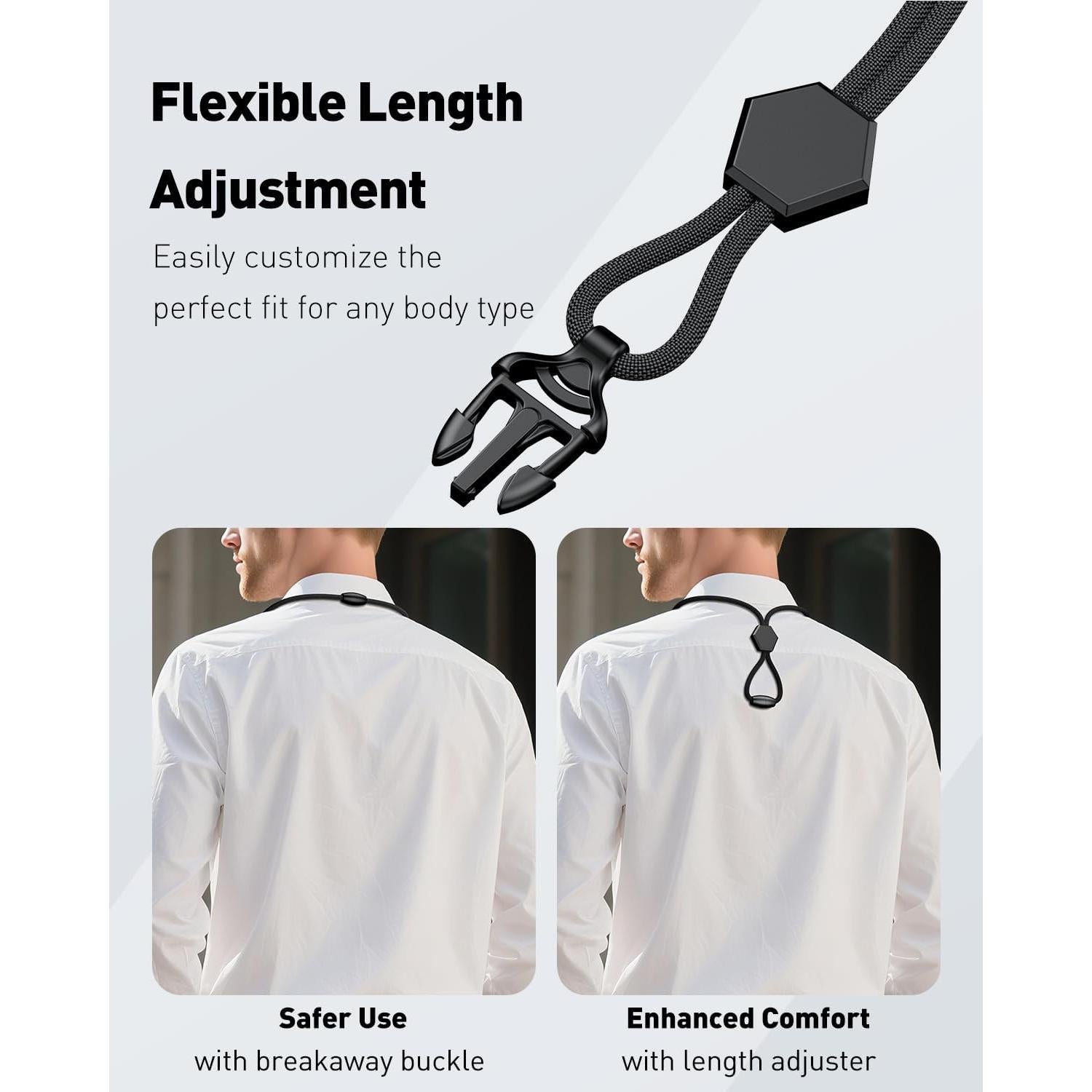 Cordón de Cuello Uniclife Ajustable con Hebilla de Seguridad