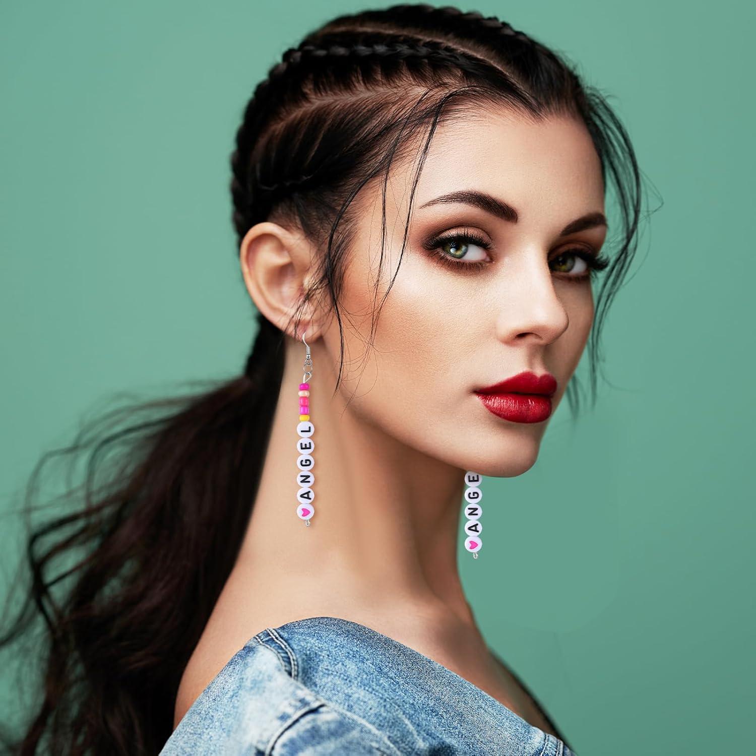 Kit de Fabricación de Pendientes Tondiamo 1192 Piezas DIY