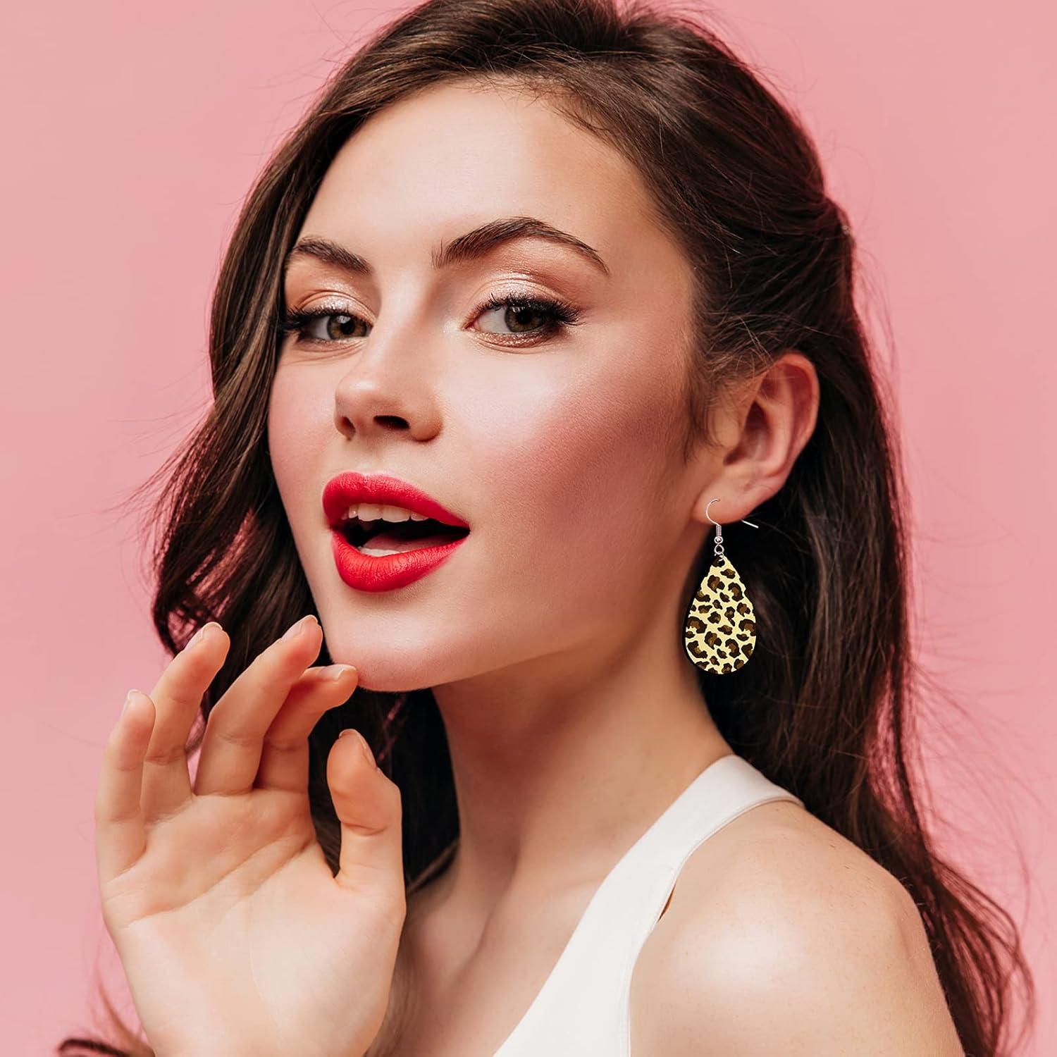 Modacraft 30 Piezas Pendientes en Blanco para Sublimación 39.6x25.8mm