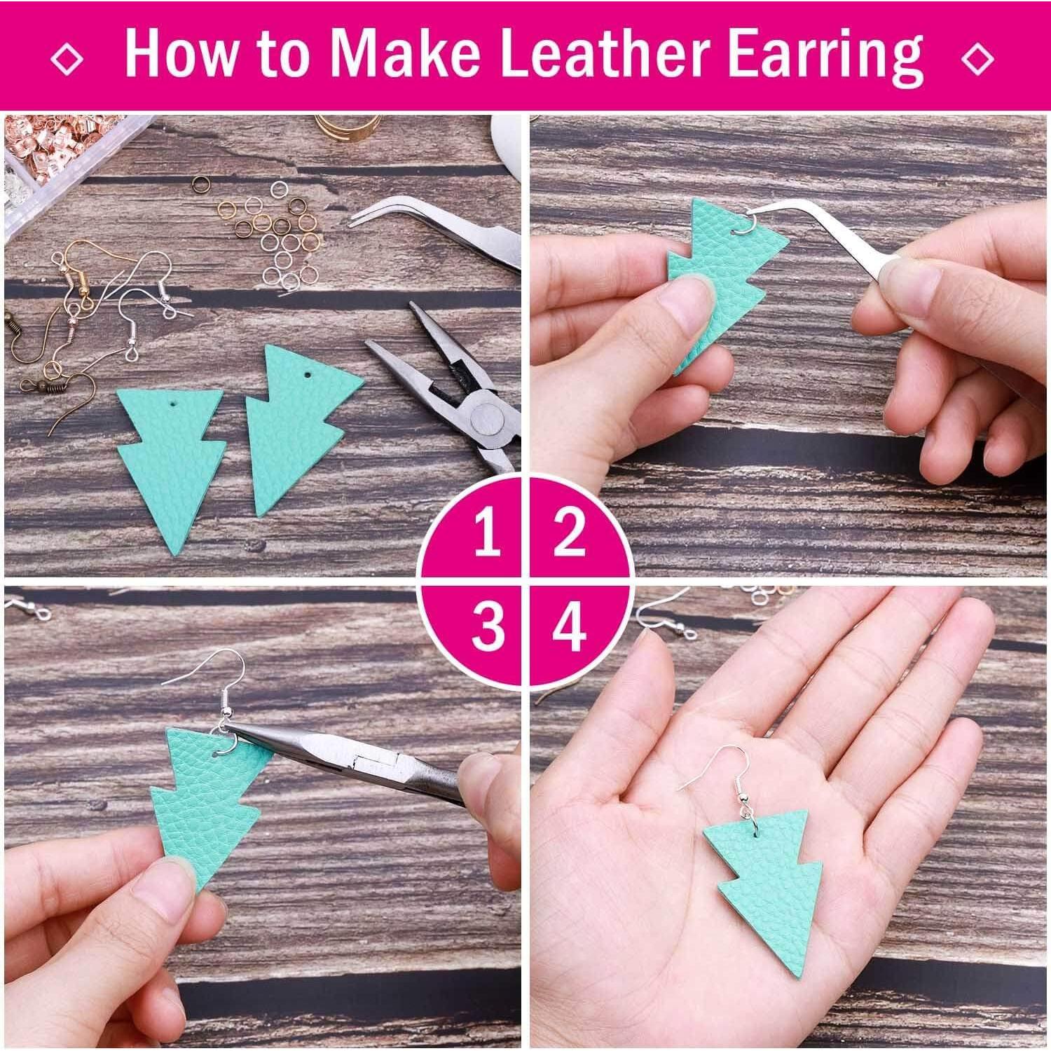 Kit de Fabricación de Pendientes Shynek 2340 Piezas con Herramientas