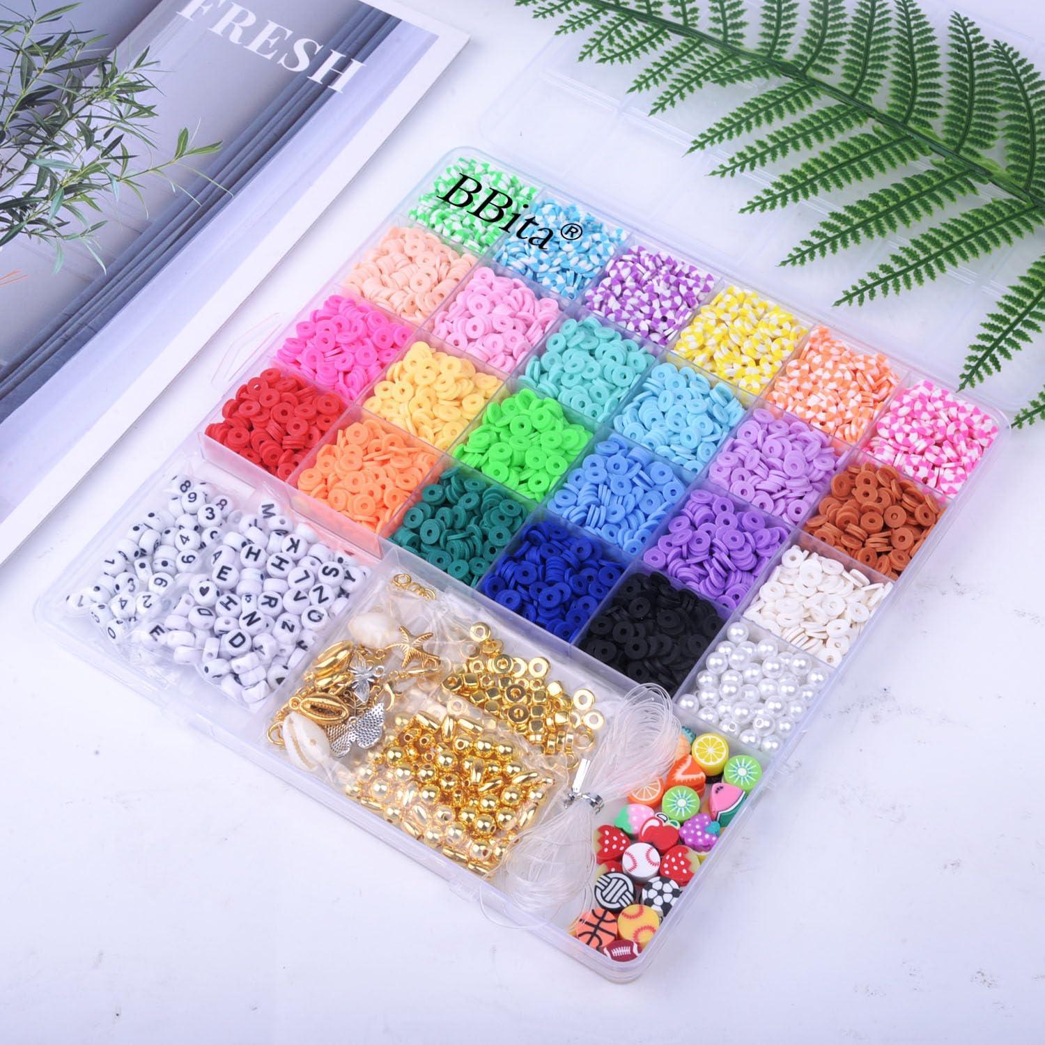 Kit de Fabricación de Pulseras BBita 6680 Piezas Joyería