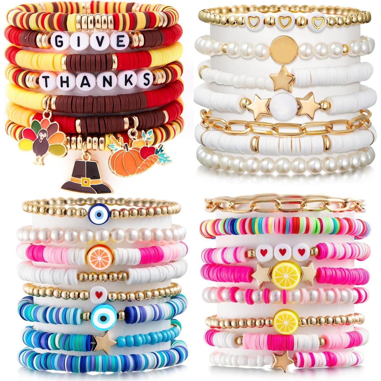 Kit de Fabricación de Pulseras BBita 6680 Piezas Joyería