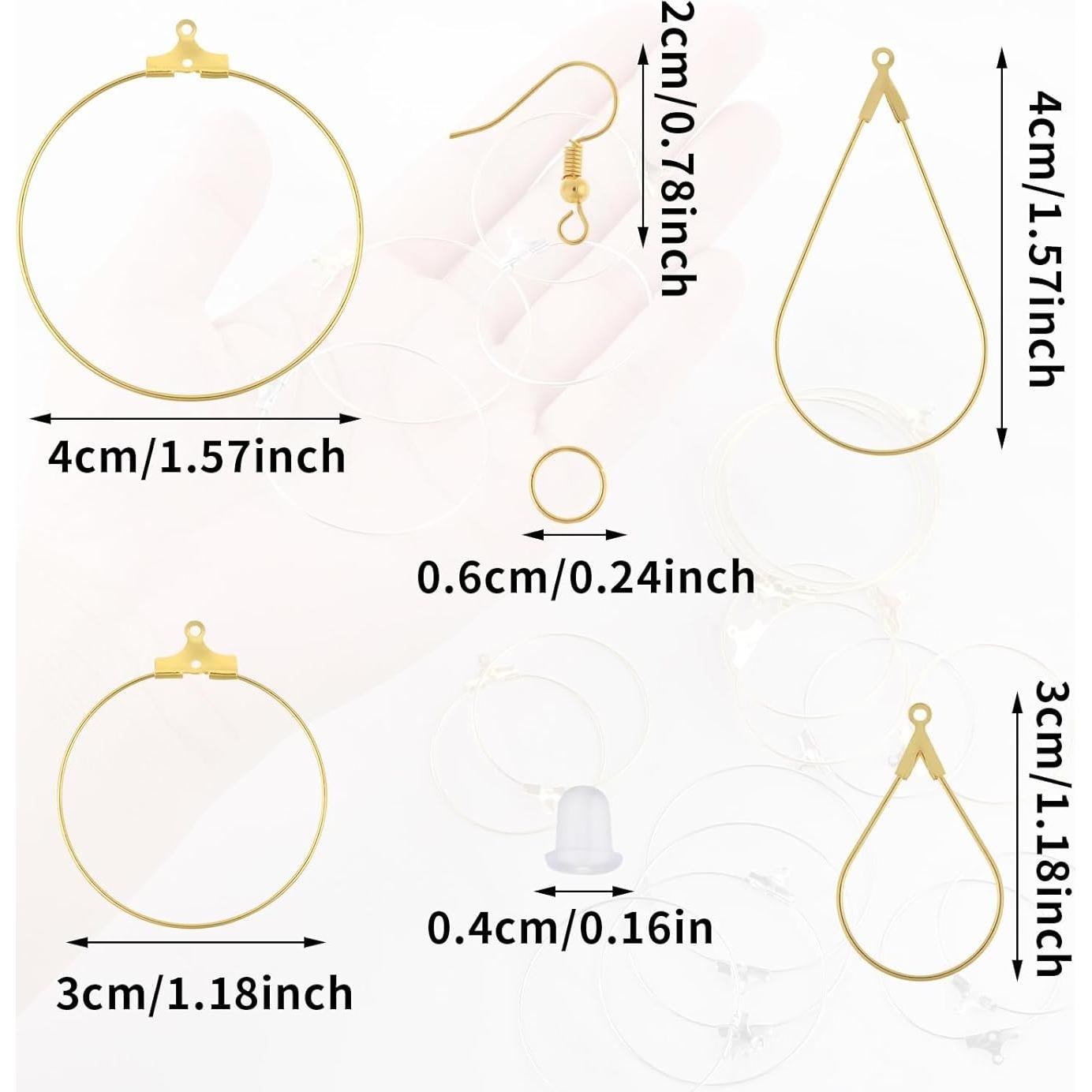 Kit de 200 Piezas para Fabricación de Pendientes DIVINA VITAE