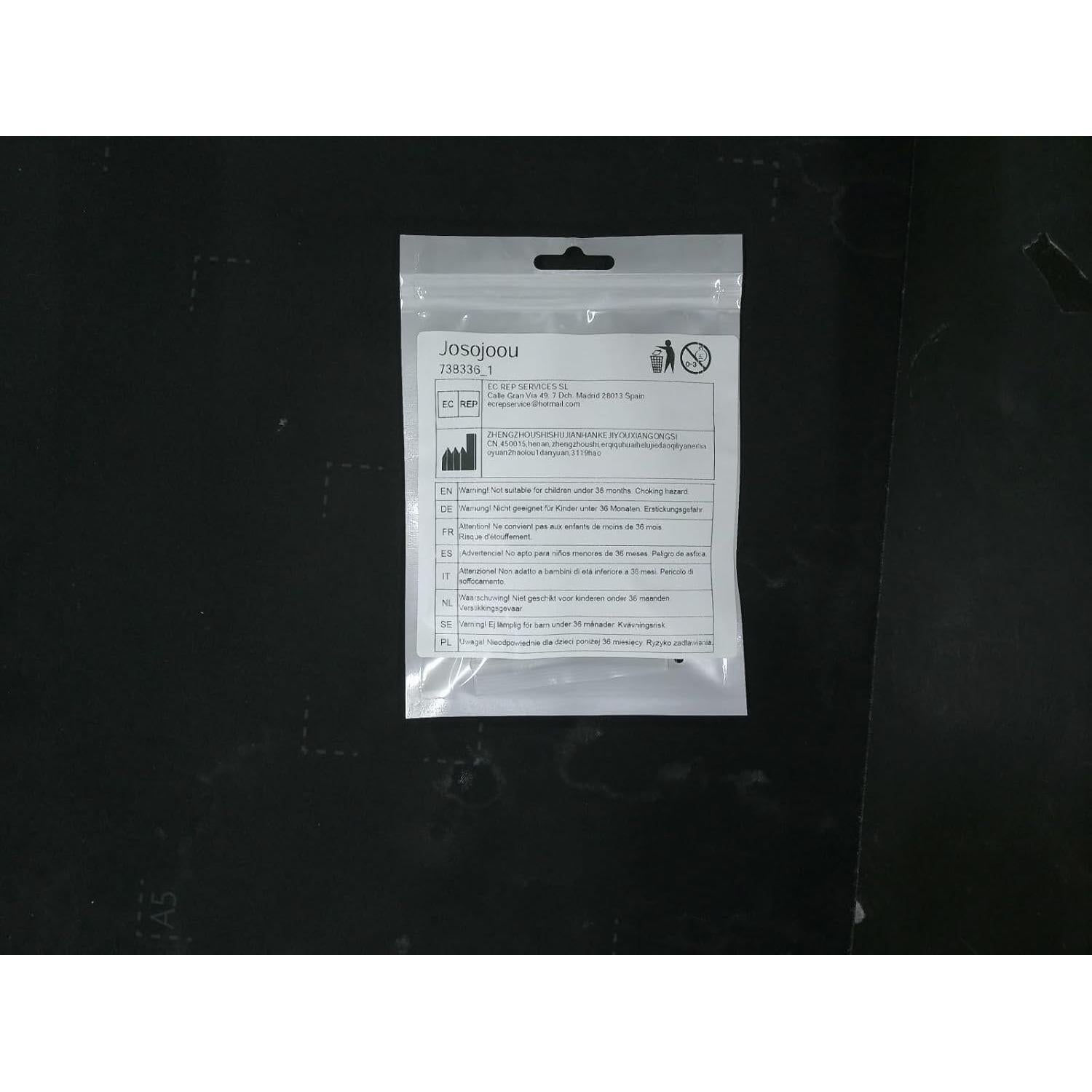 Kit de Fabricación de Pendientes Josojoou 180 Piezas Plata