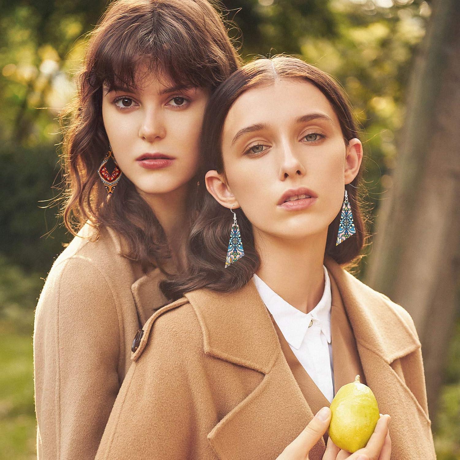 Plantillas de Pendientes de Madera PH PandaHall - 60 Piezas DIY