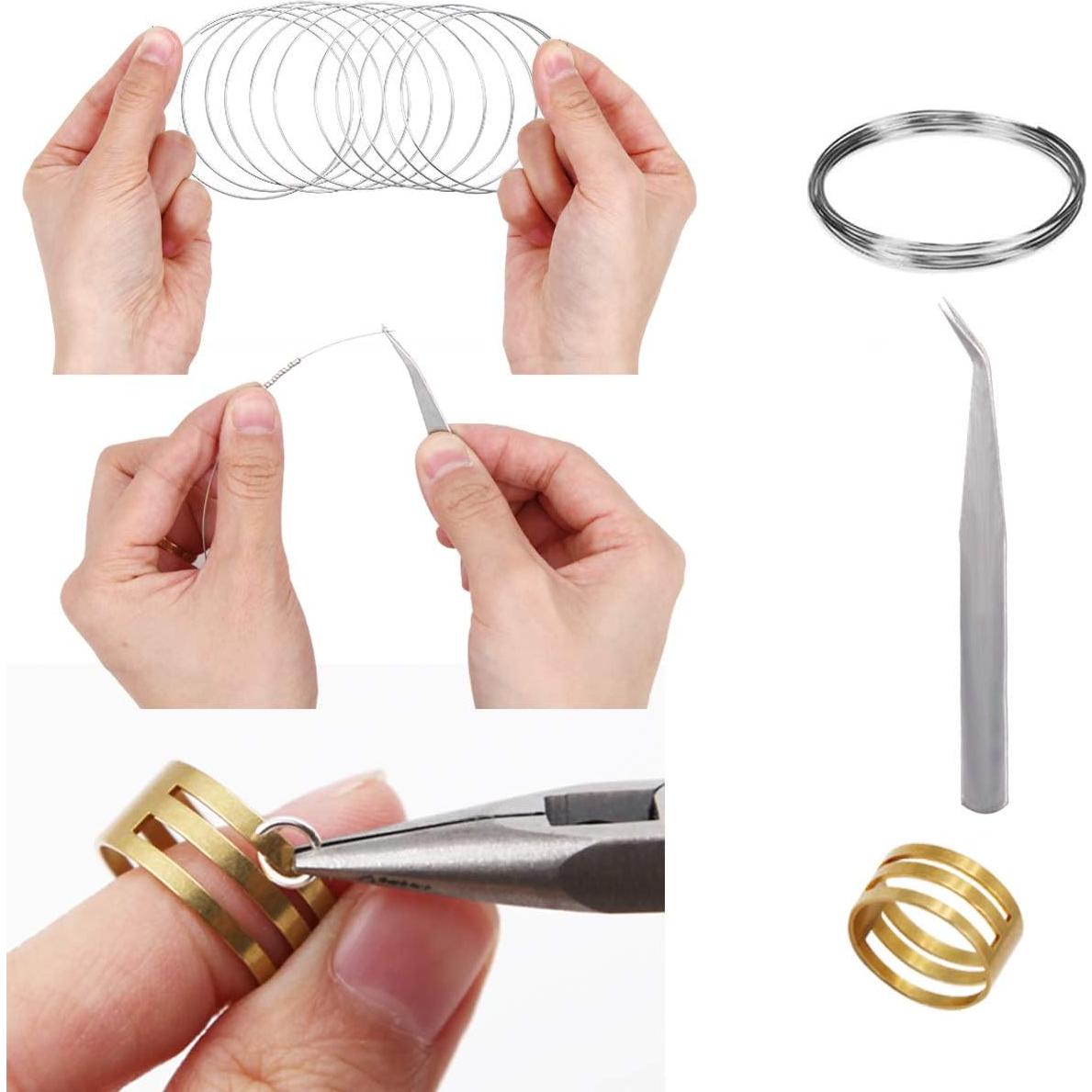 Kit de Fabricación de Joyas EuTengHao - 922 Piezas en Plata