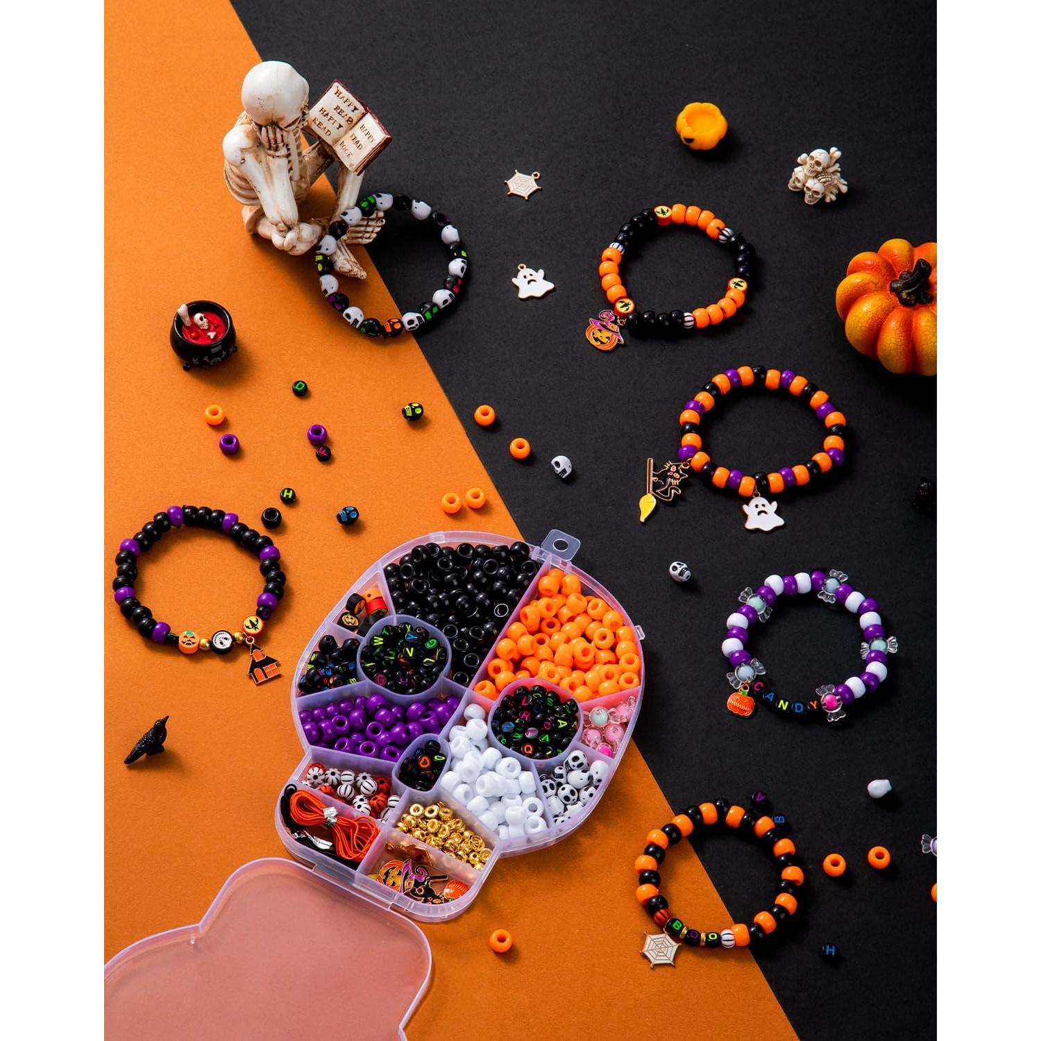 Kit de Joyería Halloween Taybonds - 555 Cuentas y Colgantes