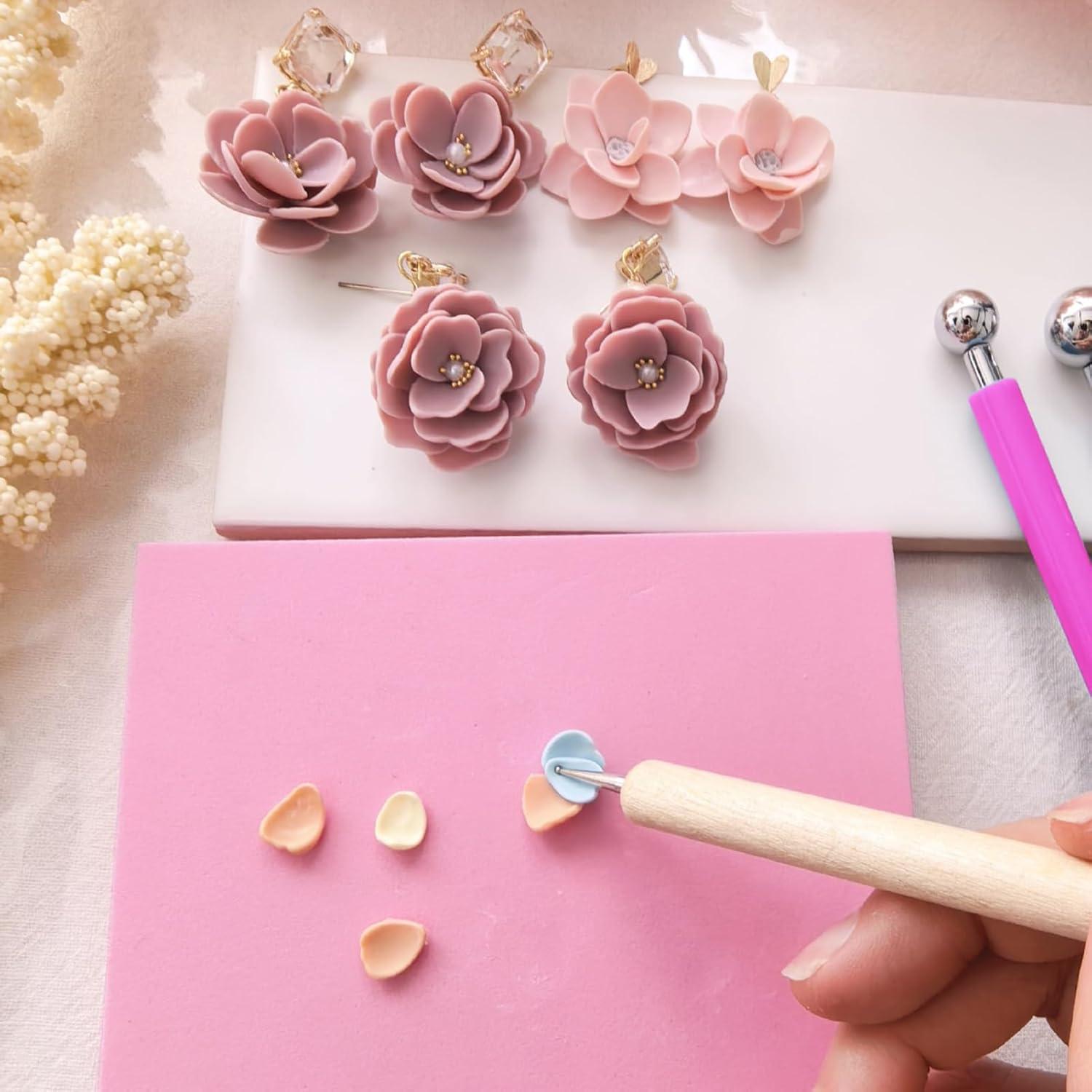 Cortadores de Arcilla Polimérica Biutee 10 Piezas para Pendientes