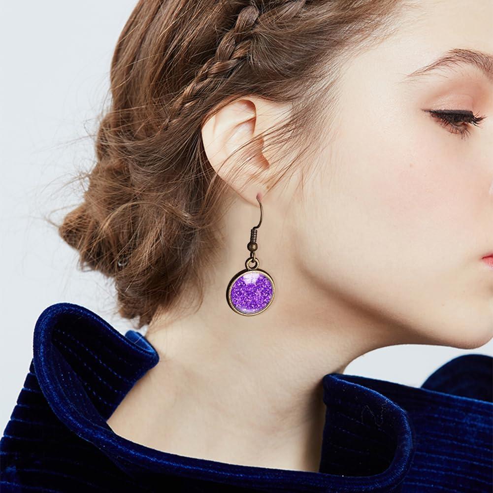 Kit de Fabricación de Pendientes DIY SUNNYCLUE 20 Pares 12mm