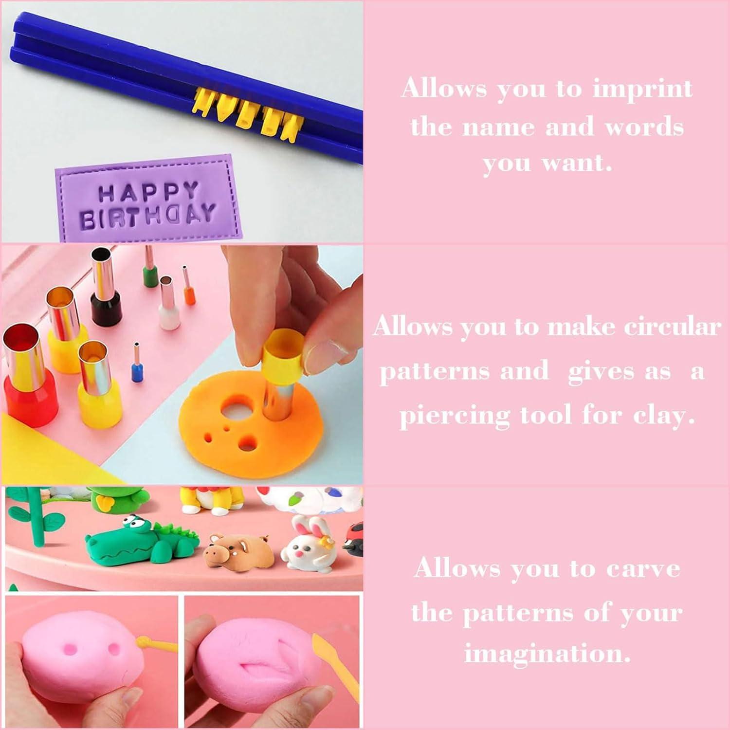 Kit de Fabricación de Pendientes Fesorsi 763 Piezas Arcilla