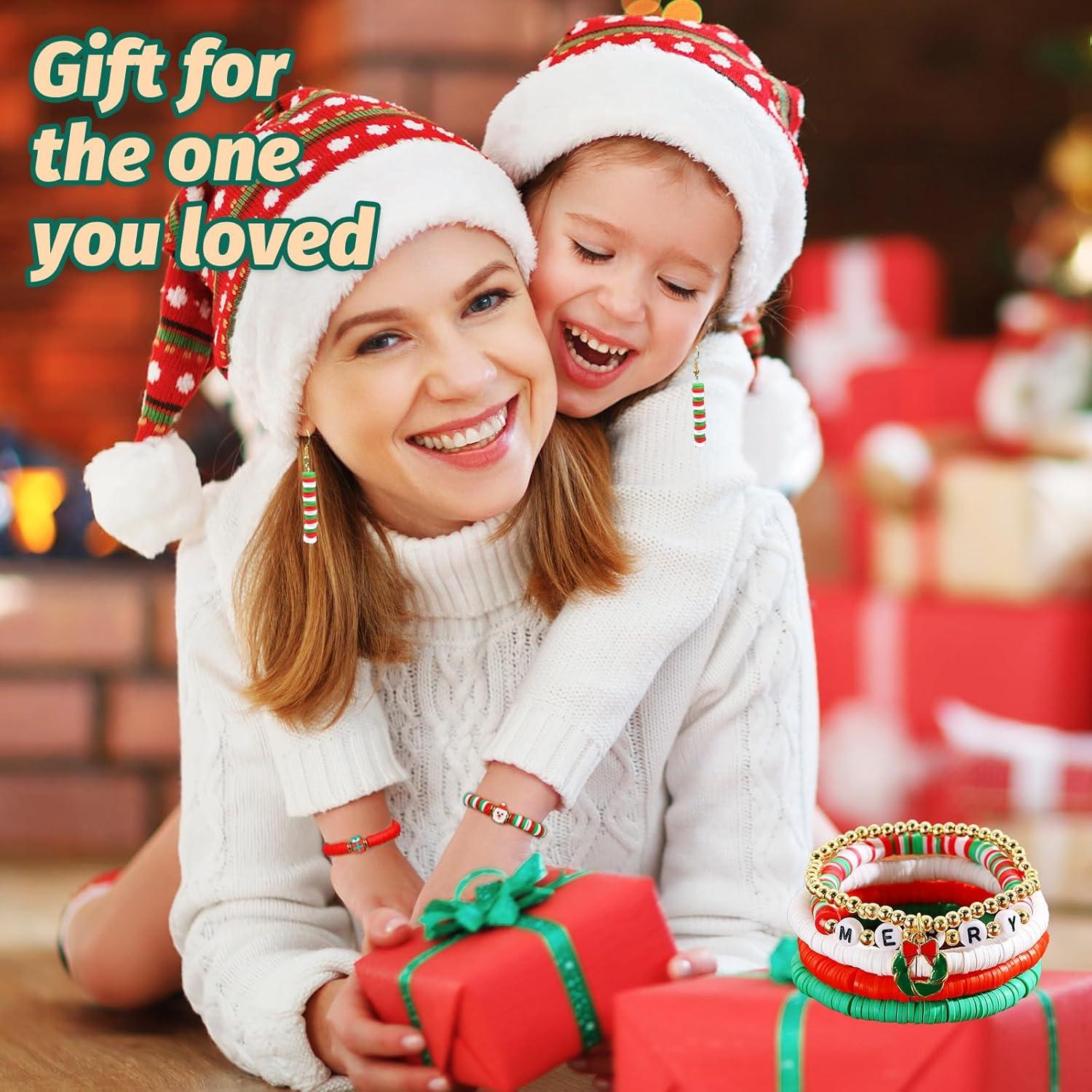 Kit de Cuentas de Arcilla Navideña JMUQ 5200pcs 6mm