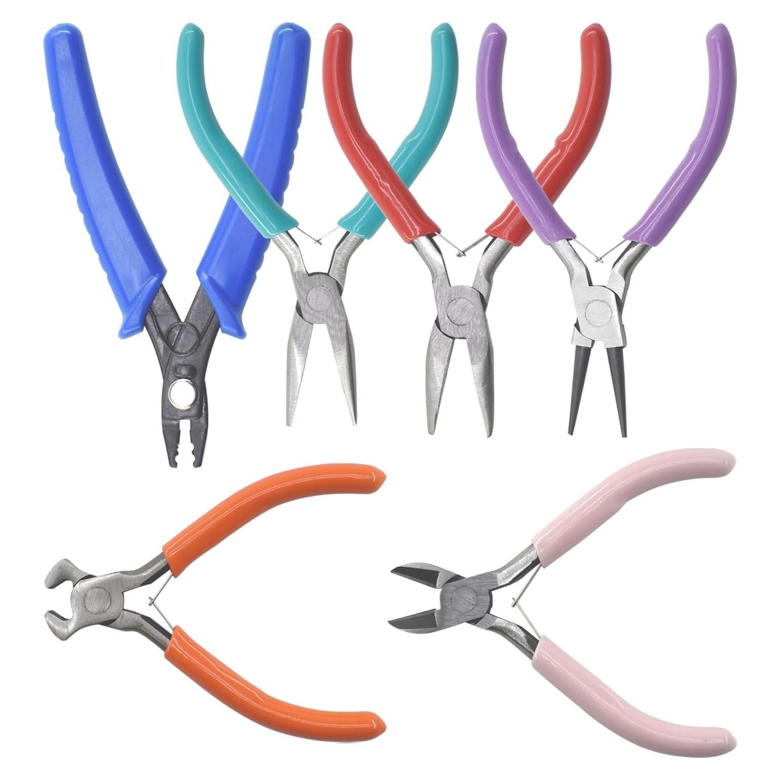 Kit de Herramientas de Joyería Renashed 6 Piezas con Alicates