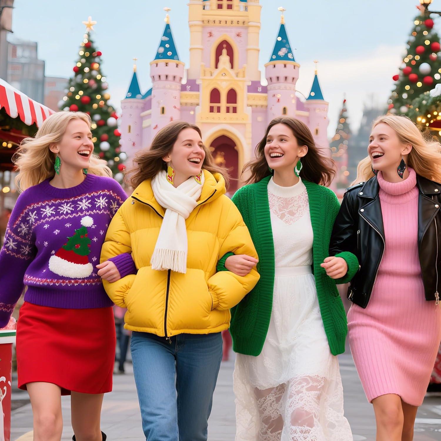 Kit de Pendientes de Cuero Sintético AOUXSEEM 181 Piezas