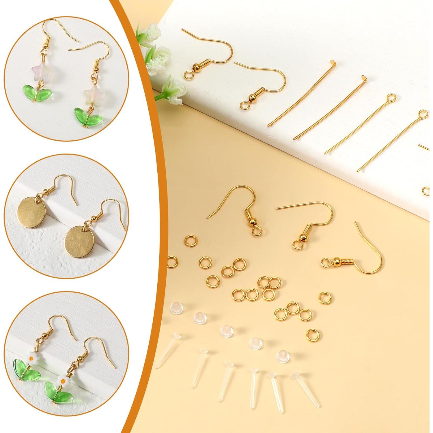 Kit de Suministros para Hacer Pendientes Qulkws 1000 Piezas