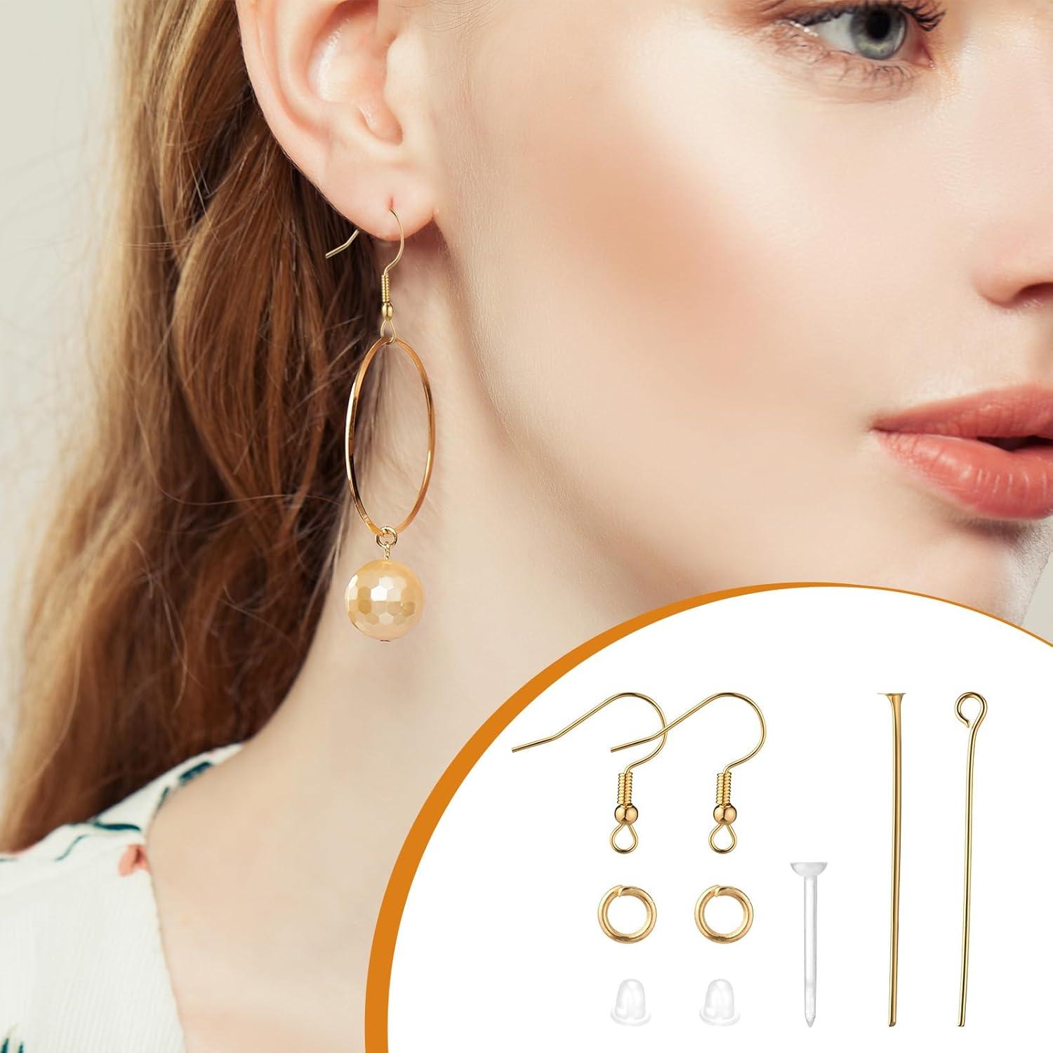 Kit de Suministros para Hacer Pendientes Qulkws 1000 Piezas