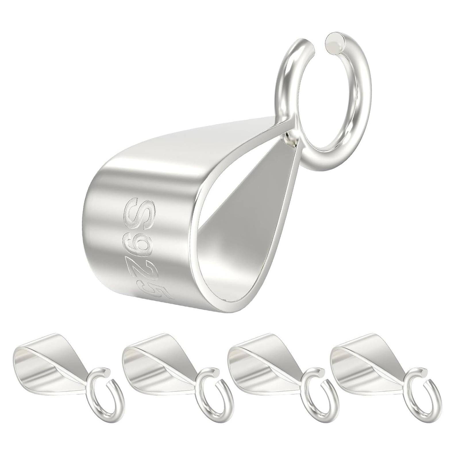 Ganchos de Joyería OHINGLT 925 Plata Esterlina 5 Pcs