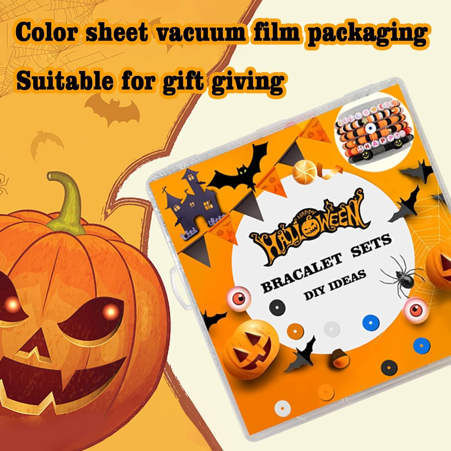 Kit de Joyería de Halloween WANSPOORTS 3200 Piezas Perlas