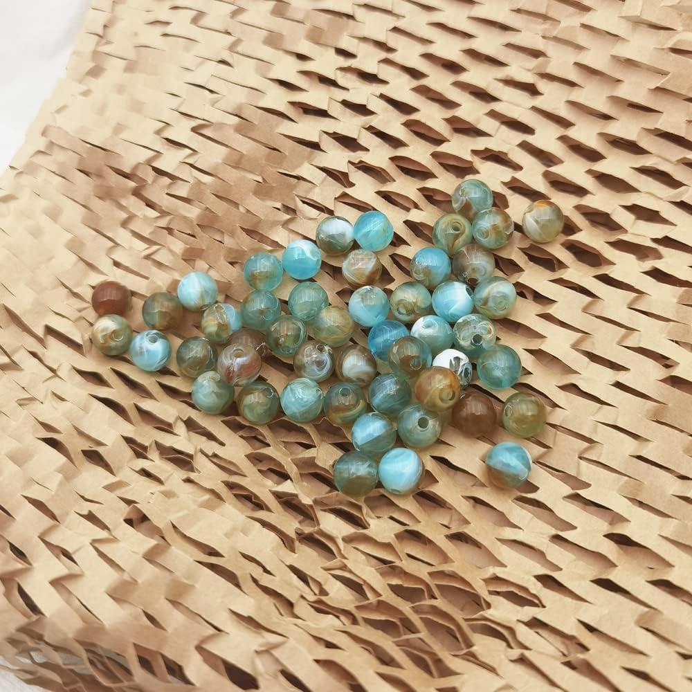 Perlas Acrílicas INSPIRELLE 8mm 300pcs Patrones Mármol Joyería