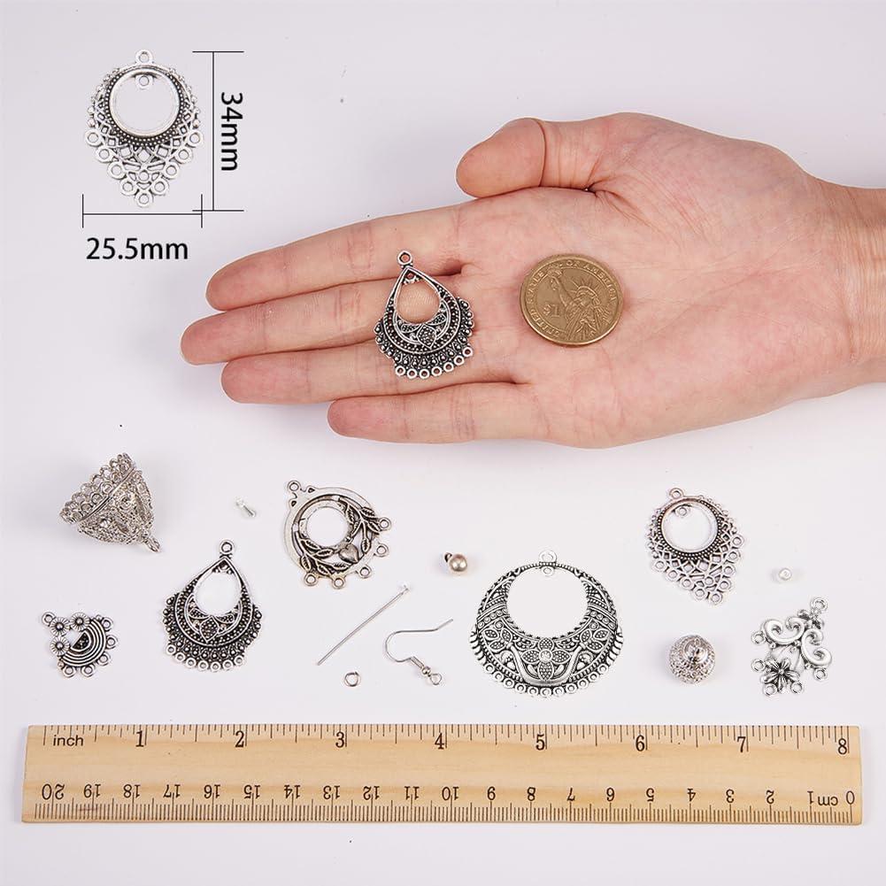 Kit de Joyería DIY SUNNYCLUE 6 Pares Pendientes Étnicos