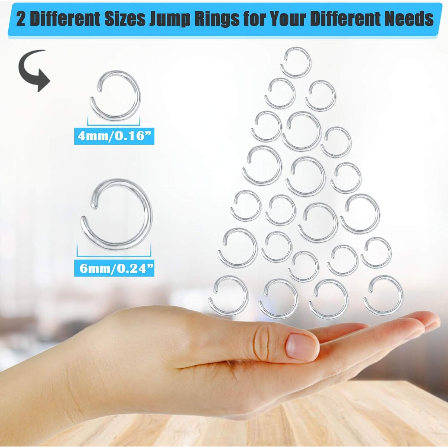 Kit de Ganchos para Pendientes Hipoalergénicos Anezus 720Pcs