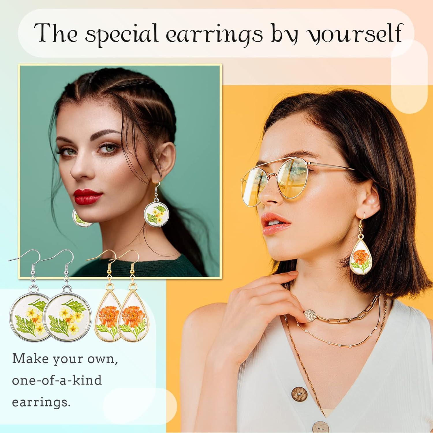 Kit de Joyería Yinkin 264 Piezas Bezels y Accesorios DIY