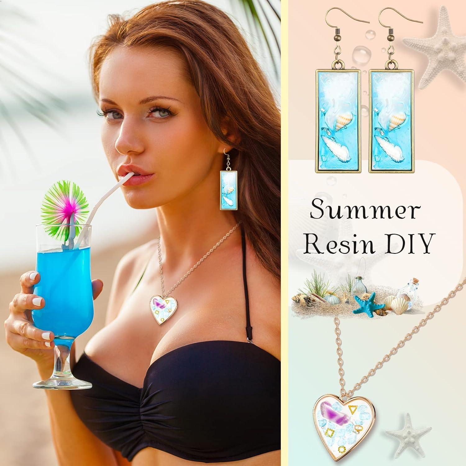 Kit de Joyería Yinkin 264 Piezas Bezels y Accesorios DIY