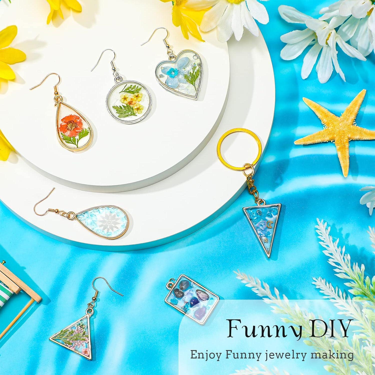 Kit de Joyería Yinkin 264 Piezas Bezels y Accesorios DIY