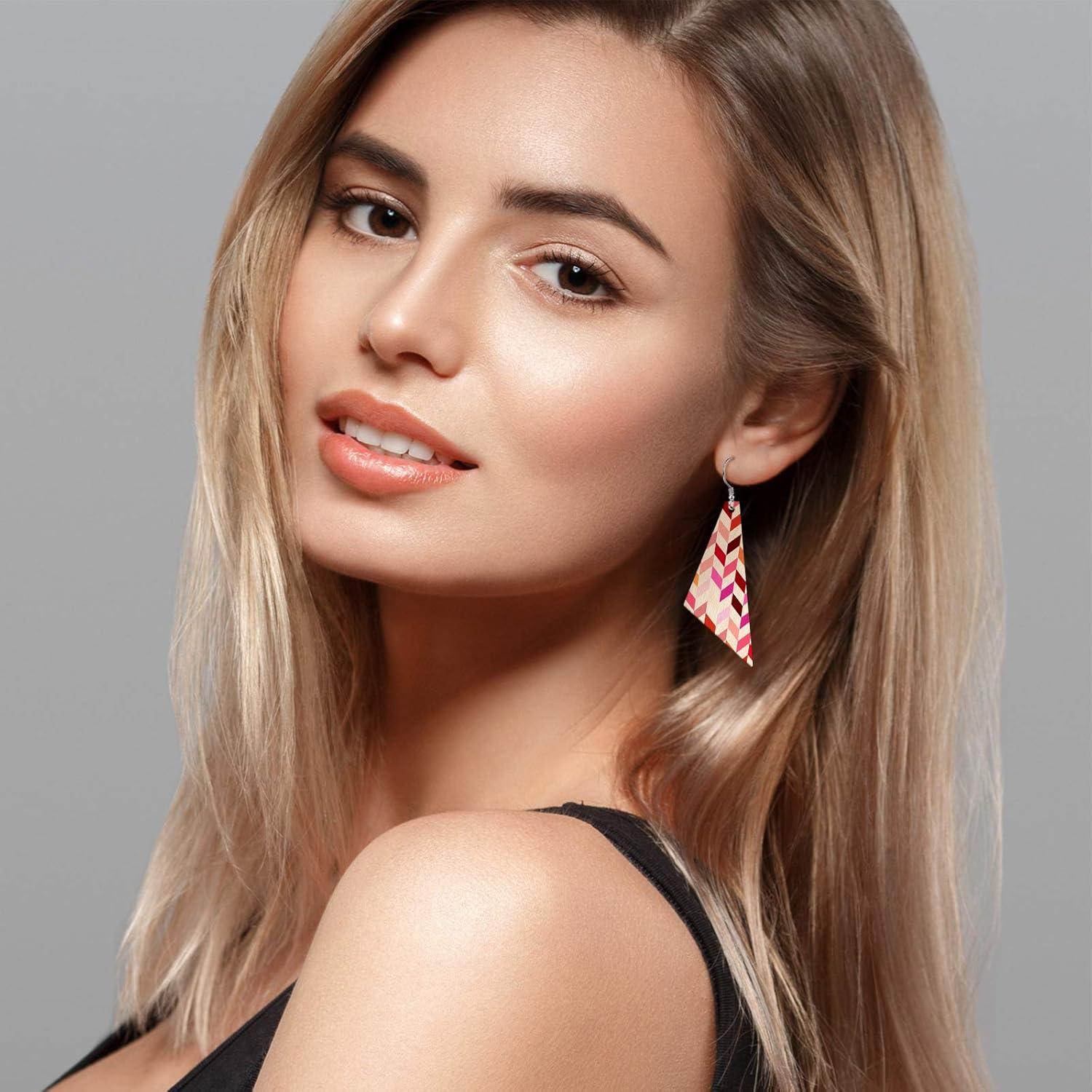 Kit de Joyería Hicarer 197 Piezas - Pendientes de Madera