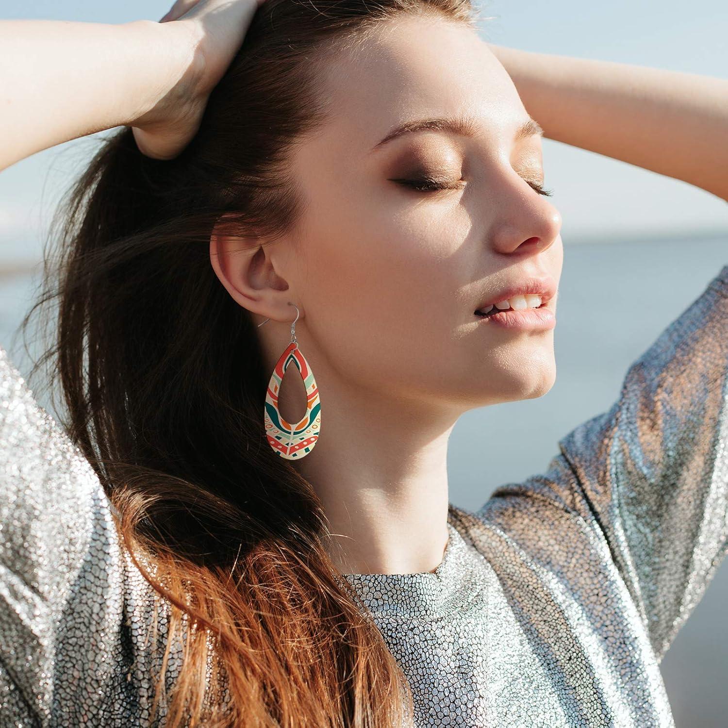 Kit de Joyería Hicarer 197 Piezas - Pendientes de Madera