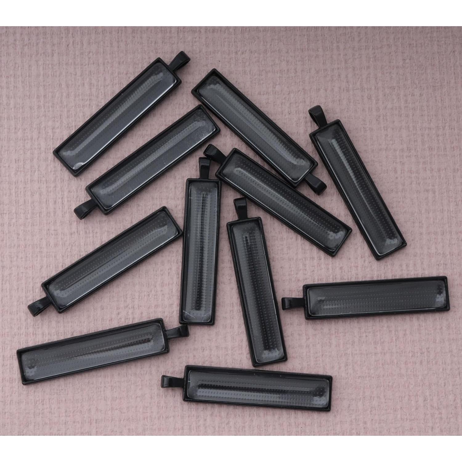 Kit de 12 Bandejas de Colgante SOWAKA con Cabochones de Vidrio