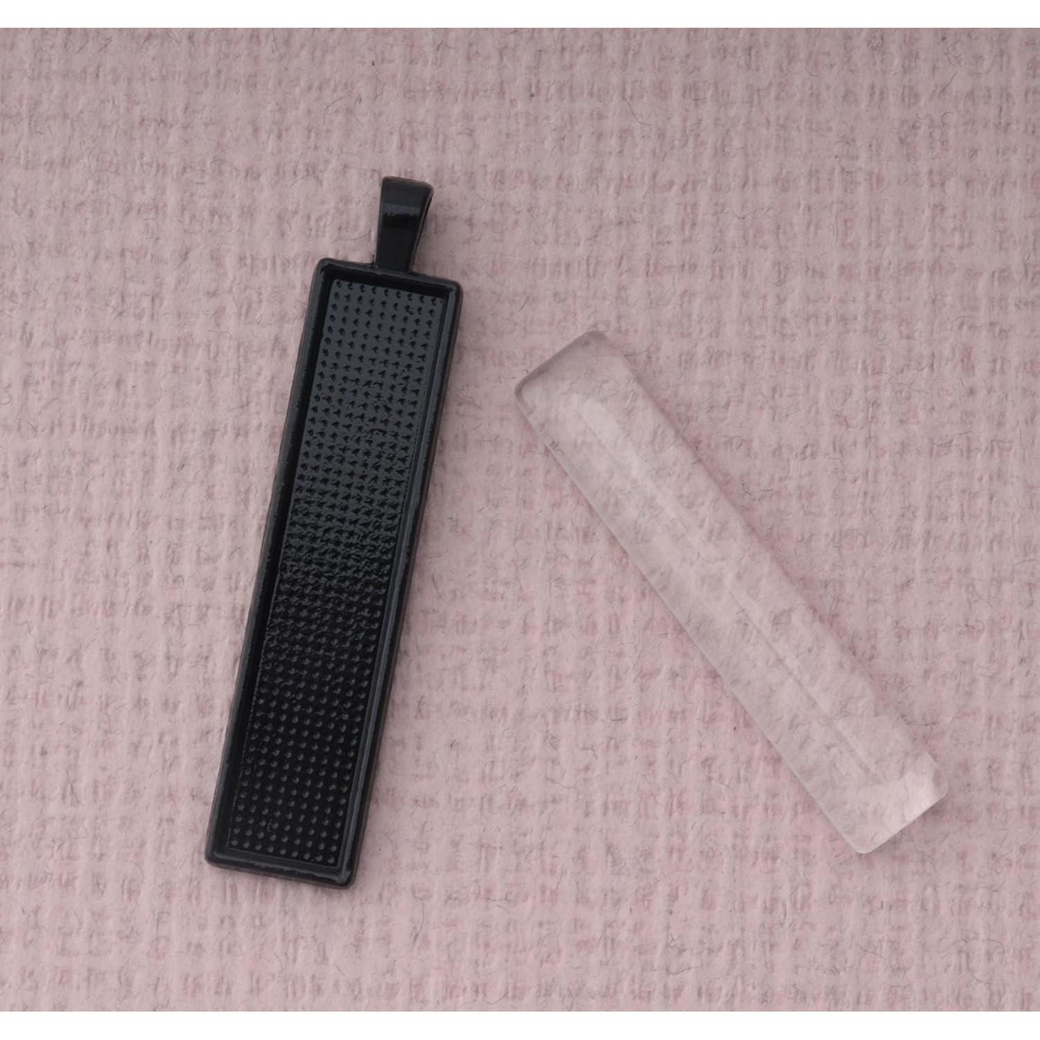 Kit de 12 Bandejas de Colgante SOWAKA con Cabochones de Vidrio