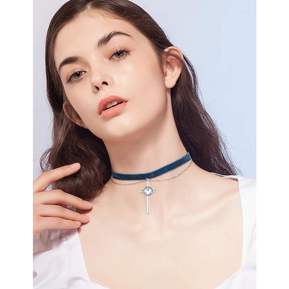 Juegos de Pendientes DIY arricraft 10pcs Cruz Plata Antigua