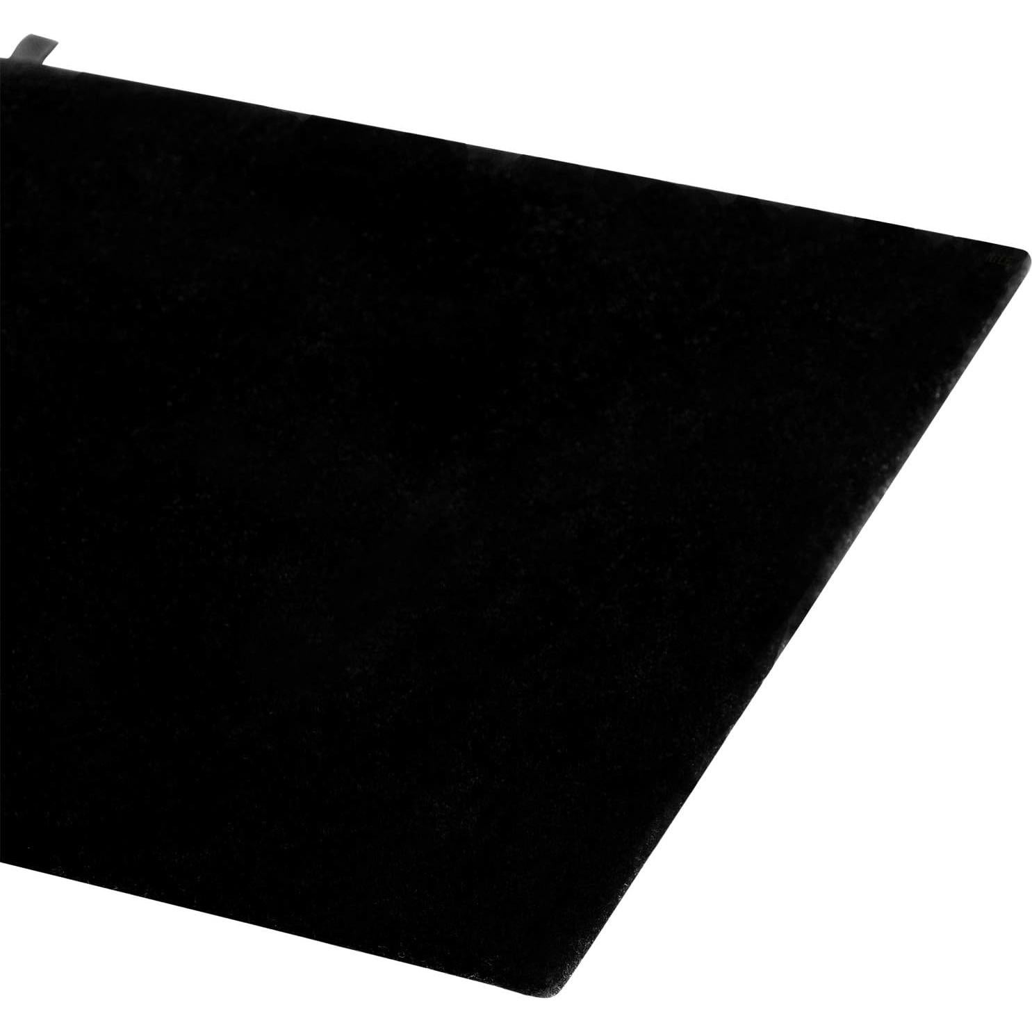 Bandeja de Exhibición de Joyería MOOCA 6 Pcs Terciopelo Negro 35.5x19cm