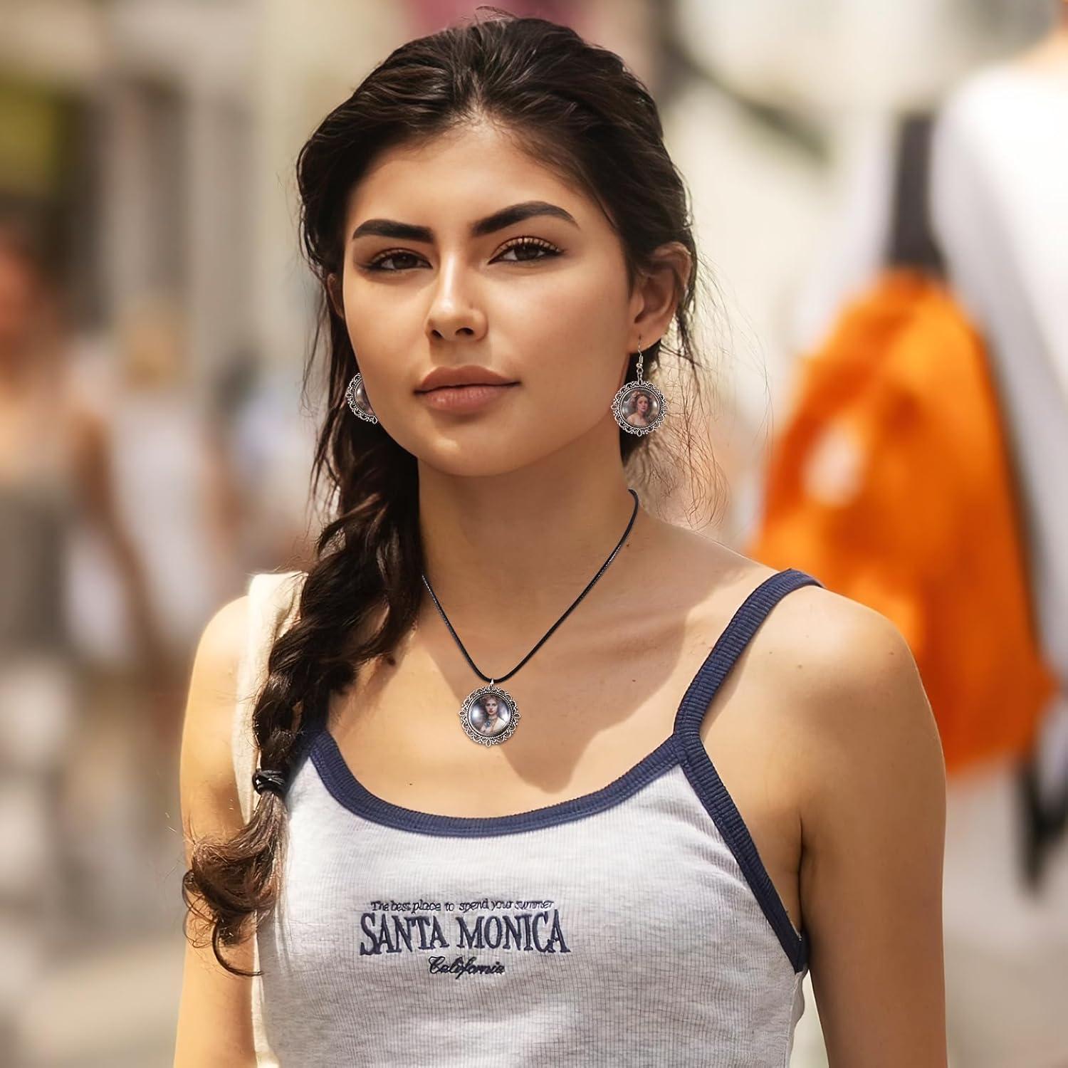 Bandejas de Colgante Bezel Craftdady 20 Piezas 20mm Plata Antigua